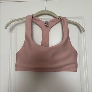 ALO Yoga Pink Racerback Sports Bra